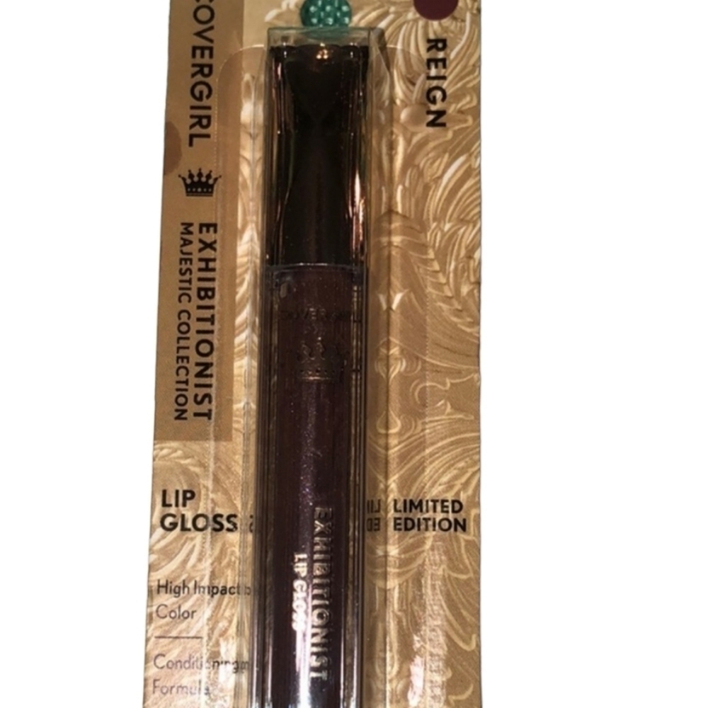 Covergirl lip gloss Limited Edition Reign high impact color NWT